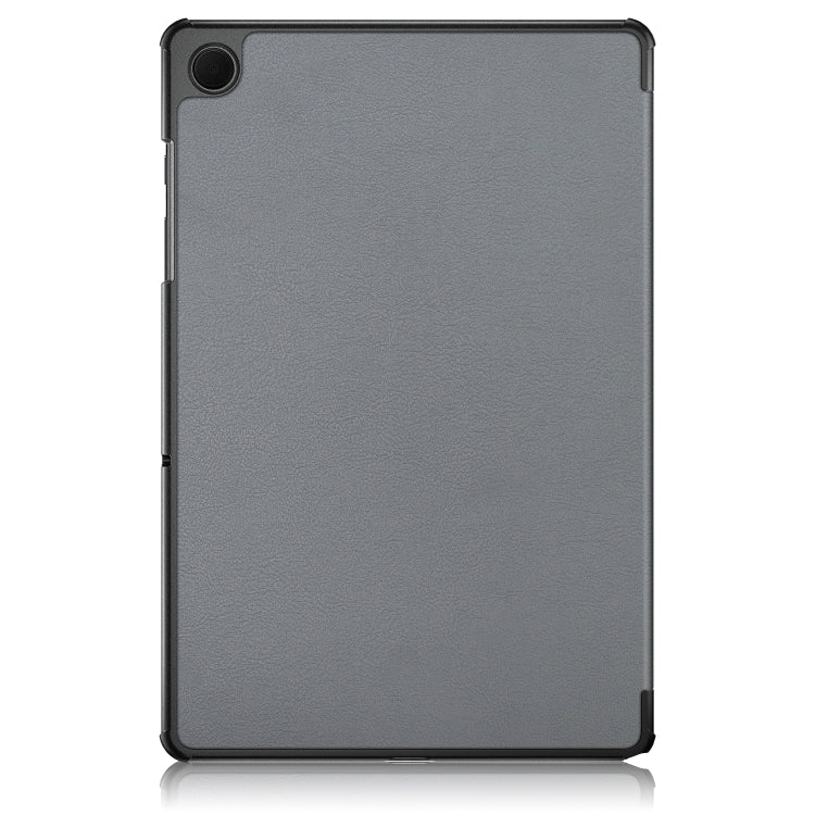 For Samsung Galaxy Tab A9 Plus 3-folding Leather Smart Tablet Case