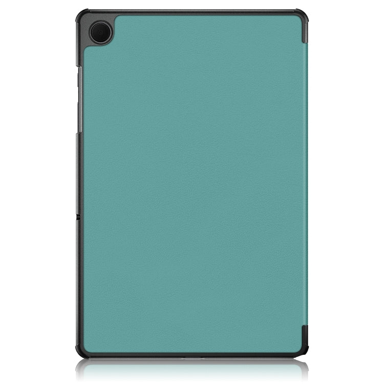For Samsung Galaxy Tab A9 Plus 3-folding Leather Smart Tablet Case