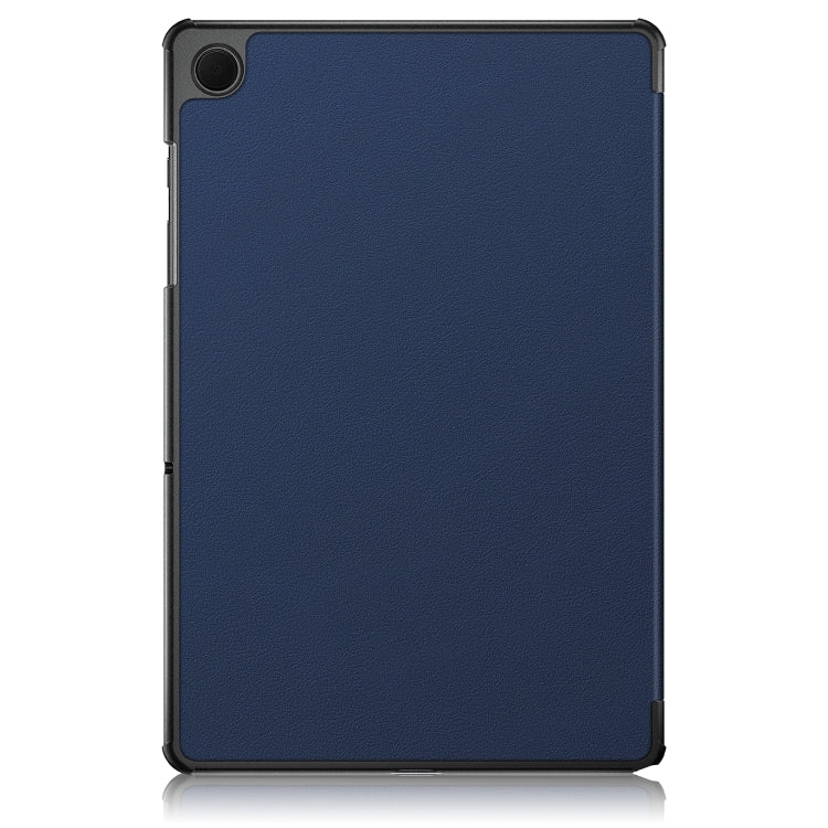 For Samsung Galaxy Tab A9 Plus 3-folding Leather Smart Tablet Case