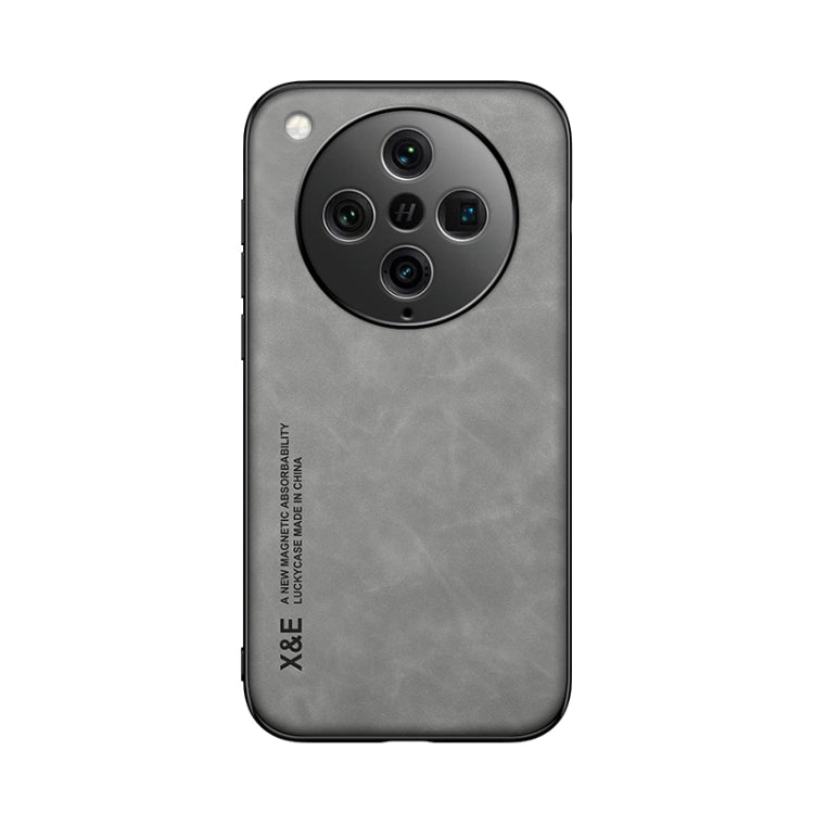 For OPPO Find X8 Pro Skin Feel Magnetic Leather Back Phone Case