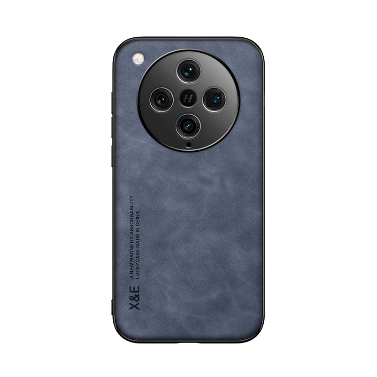 For OPPO Find X8 Pro Skin Feel Magnetic Leather Back Phone Case