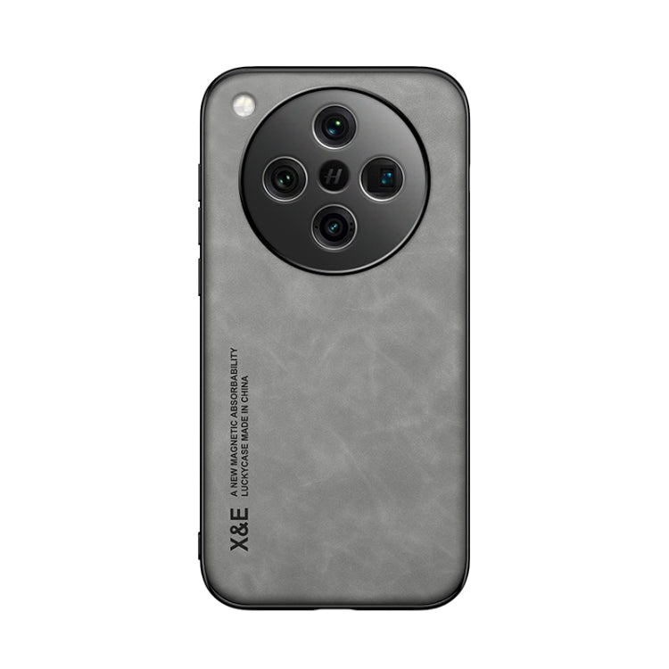 For OPPO Find X8 Skin Feel Magnetic Leather Back Phone Case