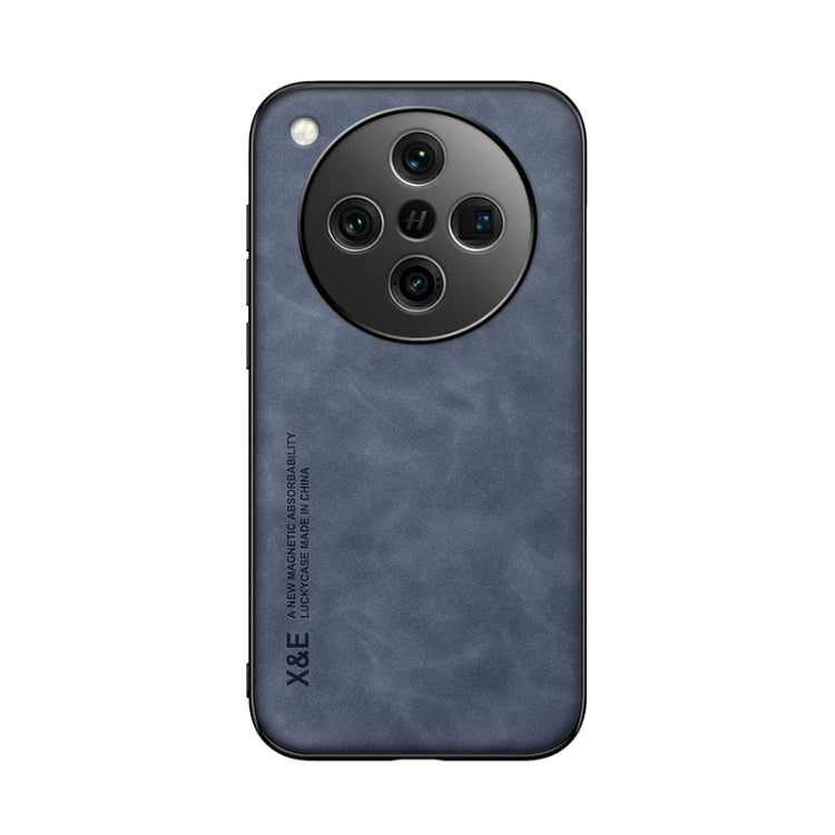 For OPPO Find X8 Skin Feel Magnetic Leather Back Phone Case