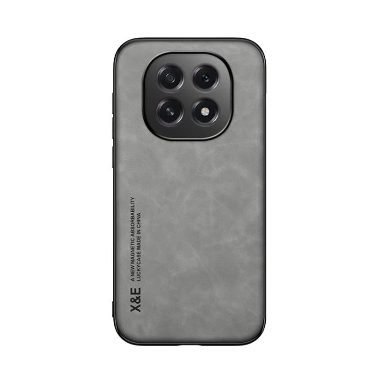 For OPPO A5 5G Global Skin Feel Magnetic Leather Back Phone Case