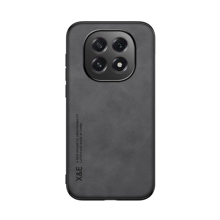 For OPPO A5 5G Global Skin Feel Magnetic Leather Back Phone Case