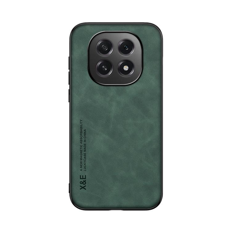 For OPPO A5 5G Global Skin Feel Magnetic Leather Back Phone Case