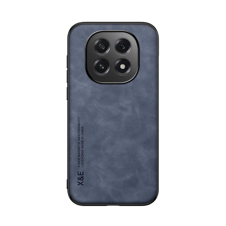 For OPPO A5 5G Global Skin Feel Magnetic Leather Back Phone Case
