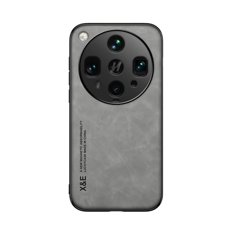 For OPPO Find X8 Ultra Skin Feel Magnetic Leather Back Phone Case