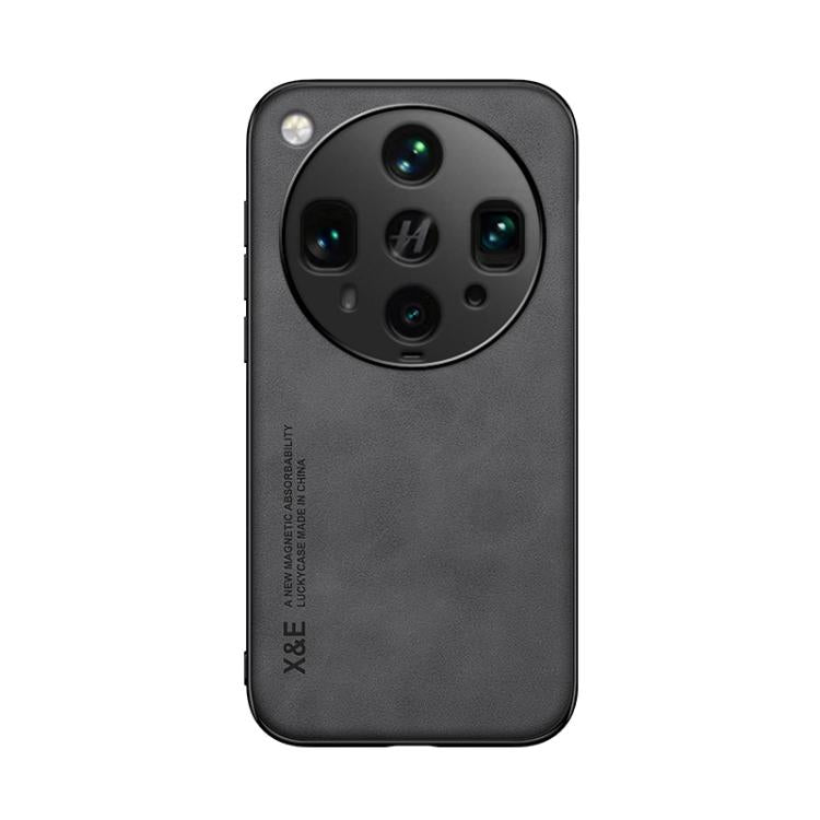 For OPPO Find X8 Ultra Skin Feel Magnetic Leather Back Phone Case