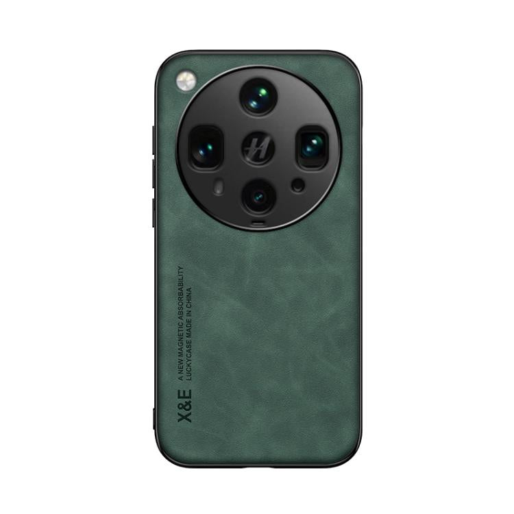 For OPPO Find X8 Ultra Skin Feel Magnetic Leather Back Phone Case
