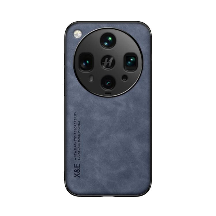 For OPPO Find X8 Ultra Skin Feel Magnetic Leather Back Phone Case