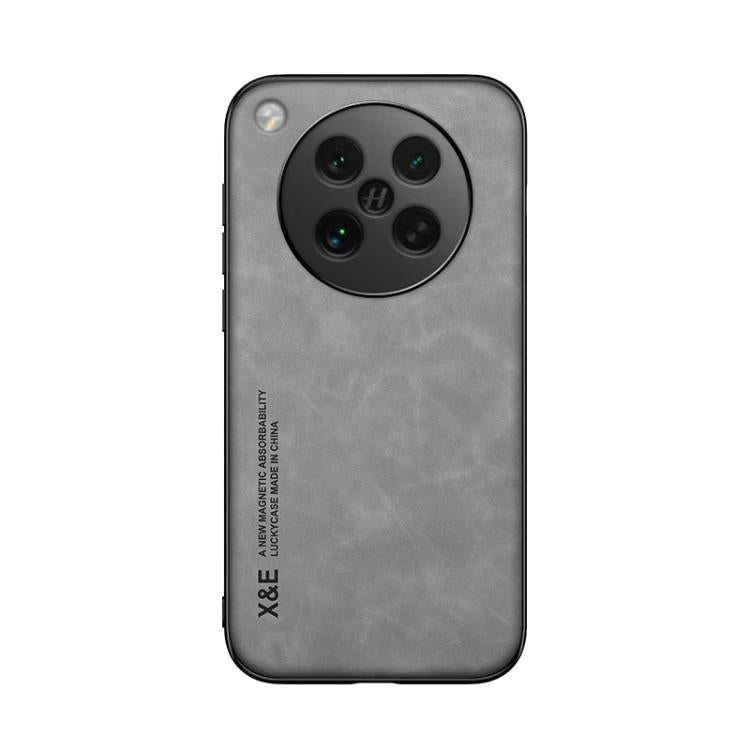 For OPPO Find X8s Skin Feel Magnetic Leather Back Phone Case