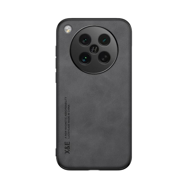 For OPPO Find X8s Skin Feel Magnetic Leather Back Phone Case