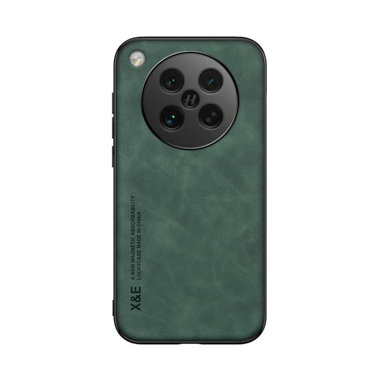For OPPO Find X8s Skin Feel Magnetic Leather Back Phone Case