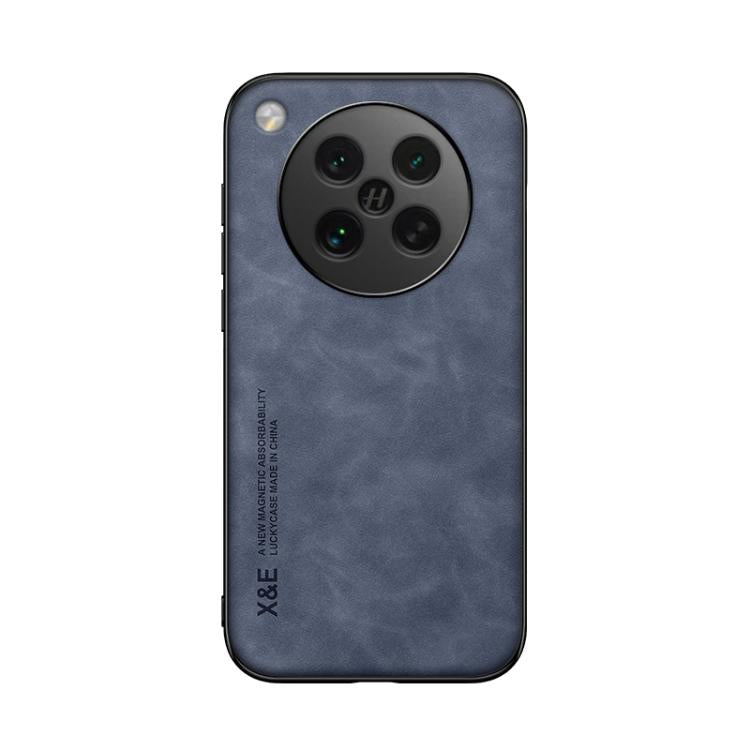 For OPPO Find X8s Skin Feel Magnetic Leather Back Phone Case