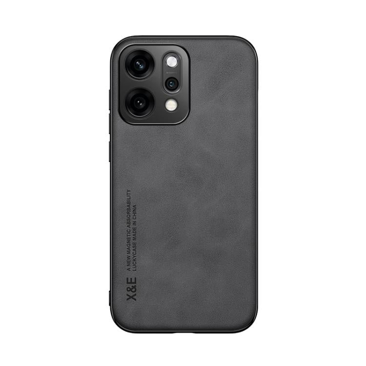 For OPPO Reno14 Pro Global Skin Feel Magnetic Leather Back Phone Case