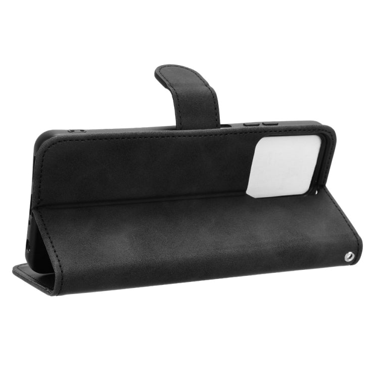 For Blackview OSCAL C70 Skin Feel Magnetic Flip Leather Phone Case