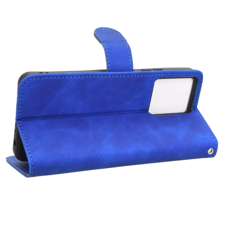 For Blackview Oscal Modern 8 / Color 8 Skin Feel Magnetic Flip Leather Phone Case