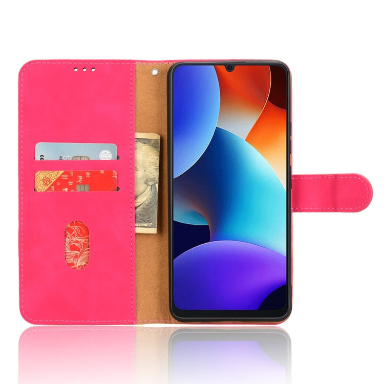 For Blackview Oscal Modern 8 / Color 8 Skin Feel Magnetic Flip Leather Phone Case