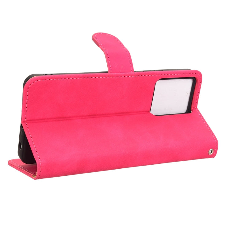 For Blackview Oscal Modern 8 / Color 8 Skin Feel Magnetic Flip Leather Phone Case