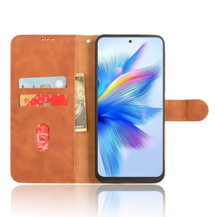 For Blackview Shark 9 5G Skin Feel Magnetic Flip Leather Phone Case
