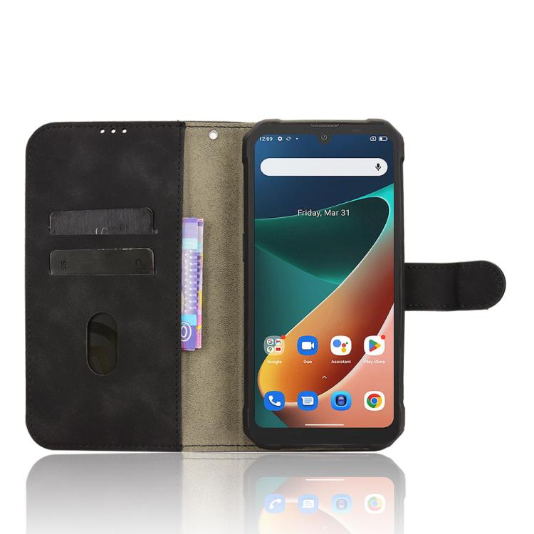 For Blackview BV5300 Skin Feel Magnetic Flip Leather Phone Case