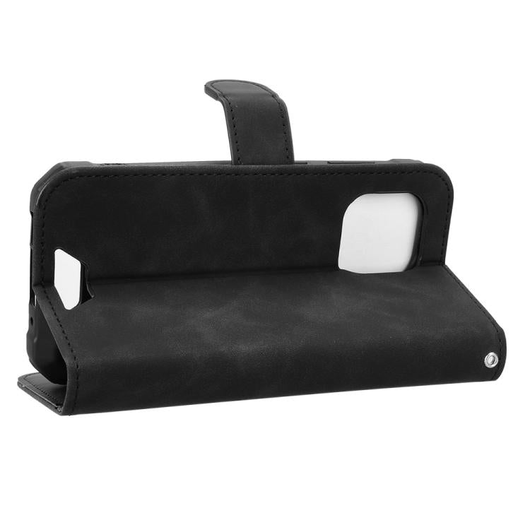 For Blackview BV5300 Skin Feel Magnetic Flip Leather Phone Case