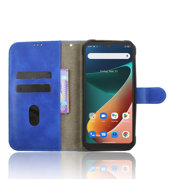 For Blackview BV5300 Skin Feel Magnetic Flip Leather Phone Case