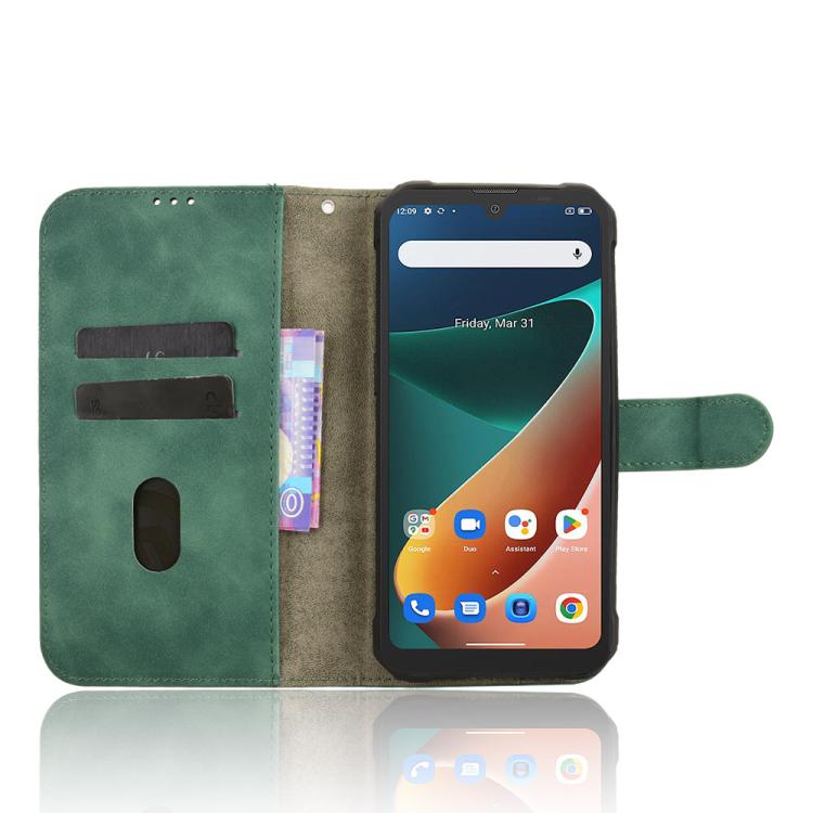 For Blackview BV5300 Skin Feel Magnetic Flip Leather Phone Case