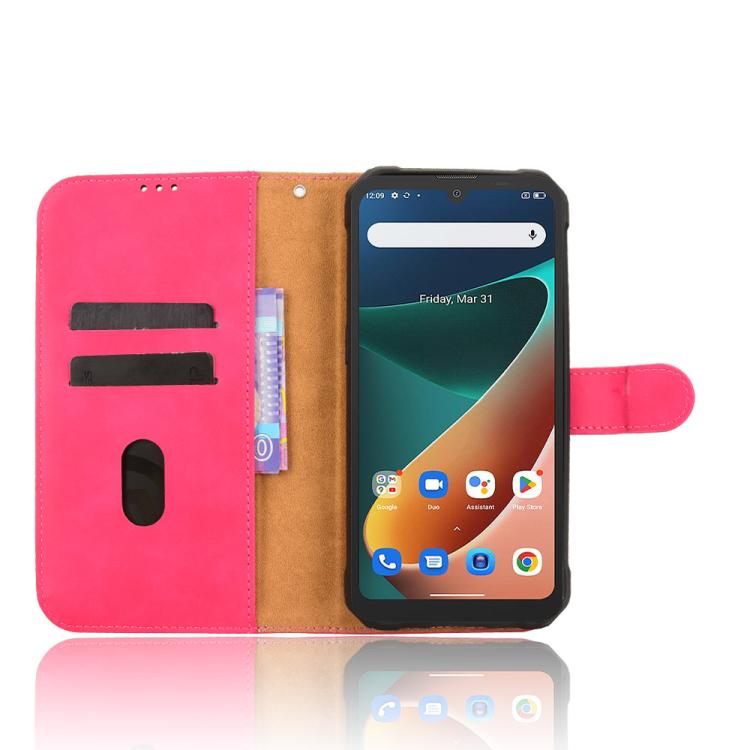 For Blackview BV5300 Skin Feel Magnetic Flip Leather Phone Case
