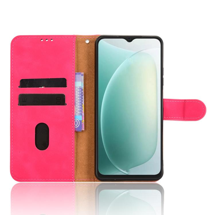 For Blackview WAVE 9C Skin Feel Magnetic Flip Leather Phone Case