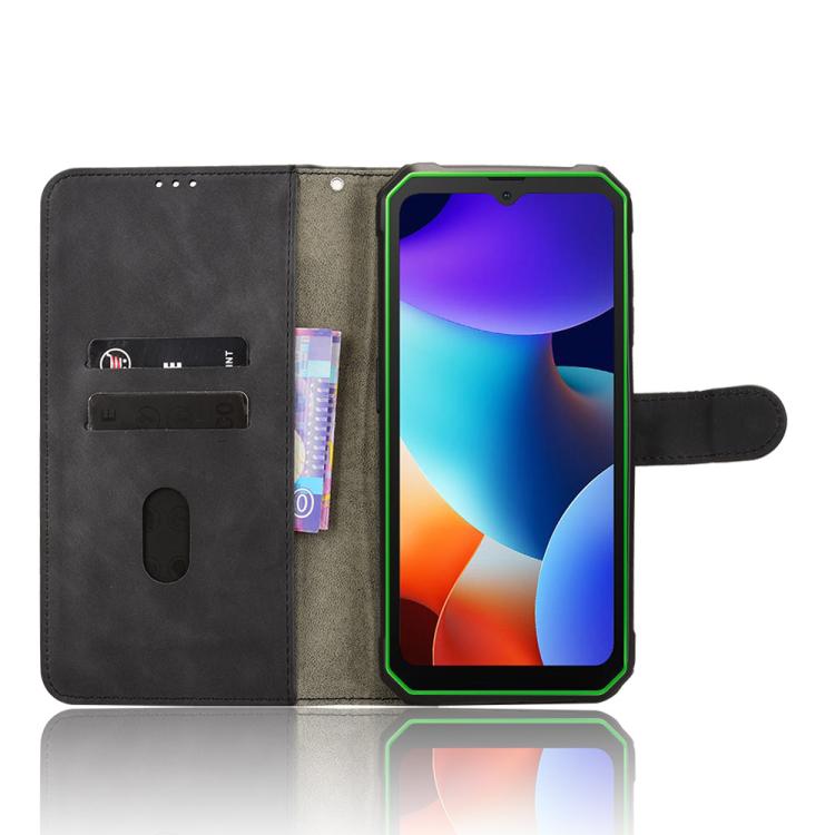 For Blackview BV4800 Skin Feel Magnetic Flip Leather Phone Case