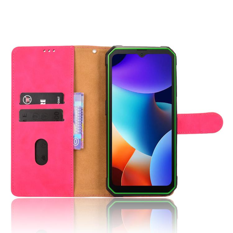 For Blackview BV4800 Skin Feel Magnetic Flip Leather Phone Case