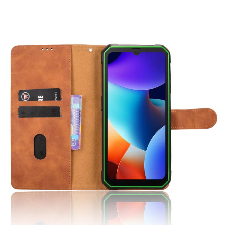 For Blackview BV4800 Skin Feel Magnetic Flip Leather Phone Case