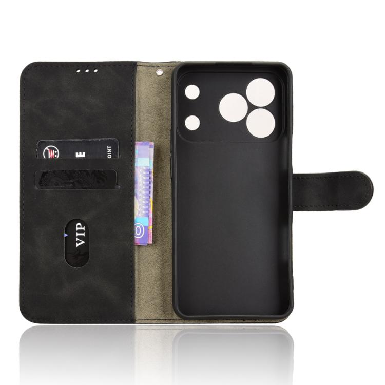 For Blackview WAVE 7C Skin Feel Magnetic Flip Leather Phone Case