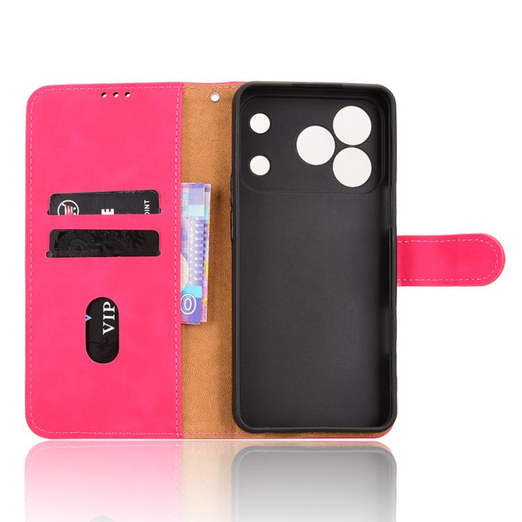 For Blackview WAVE 7C Skin Feel Magnetic Flip Leather Phone Case