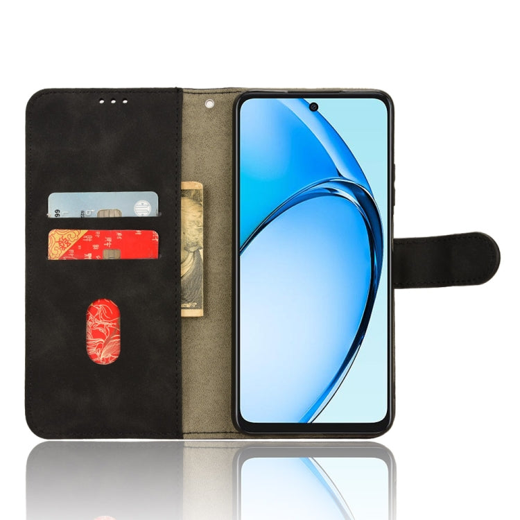 For OPPO A60 4G Skin Feel Magnetic Flip Leather Phone Case