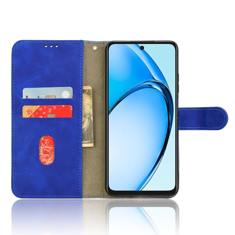 For OPPO A60 4G Skin Feel Magnetic Flip Leather Phone Case