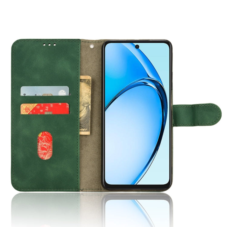For OPPO A60 4G Skin Feel Magnetic Flip Leather Phone Case