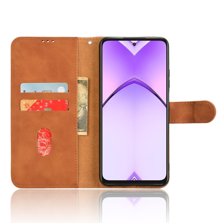 For OPPO A3 Pro Global Skin Feel Magnetic Flip Leather Phone Case