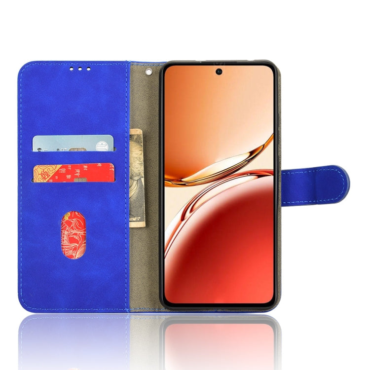 For OPPO Reno12 F 5G Skin Feel Magnetic Flip Leather Phone Case