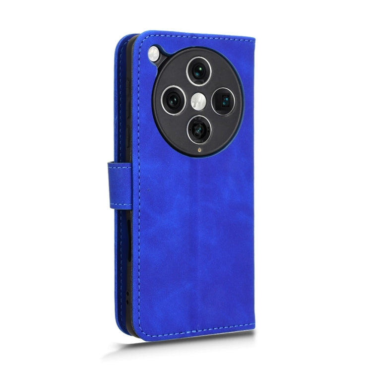 For OPPO Find X8 Pro Skin Feel Magnetic Flip Leather Phone Case