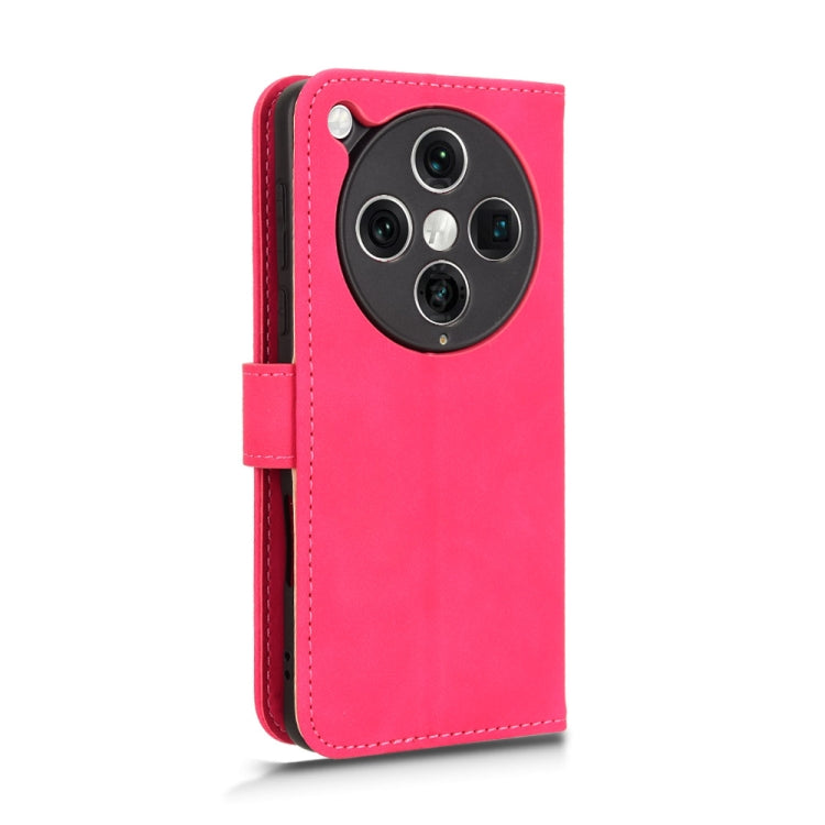 For OPPO Find X8 Pro Skin Feel Magnetic Flip Leather Phone Case