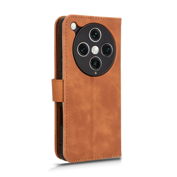 For OPPO Find X8 Pro Skin Feel Magnetic Flip Leather Phone Case