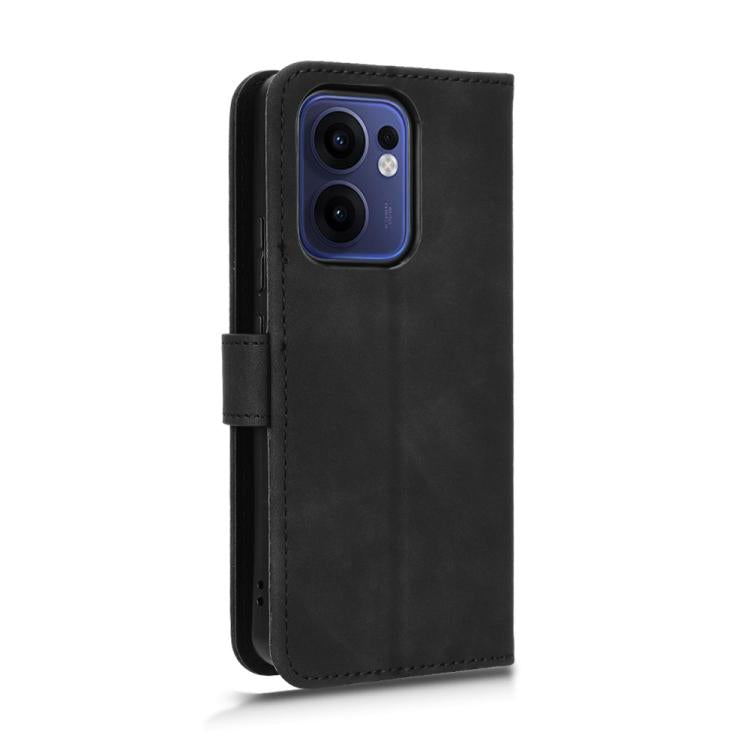 For OPPO Reno13 F 5G Skin Feel Magnetic Flip Leather Phone Case