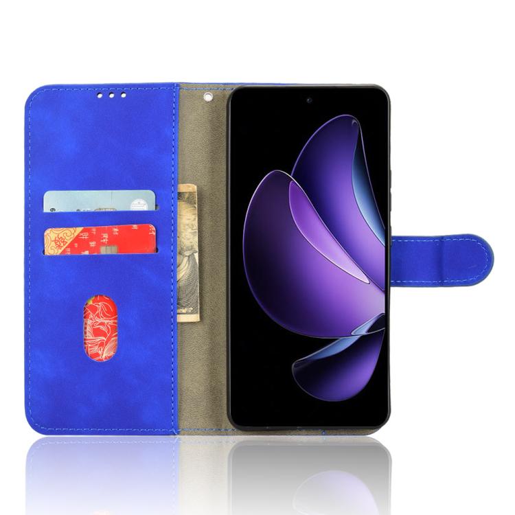 For OPPO Reno13 F 5G Skin Feel Magnetic Flip Leather Phone Case