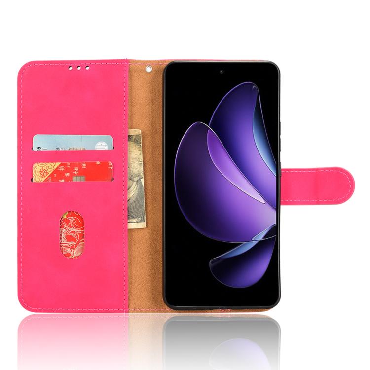 For OPPO Reno13 F 5G Skin Feel Magnetic Flip Leather Phone Case