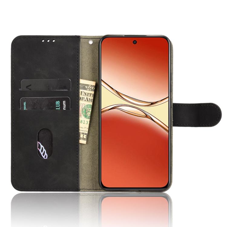 For OPPO F29 Pro Skin Feel Magnetic Flip Leather Phone Case