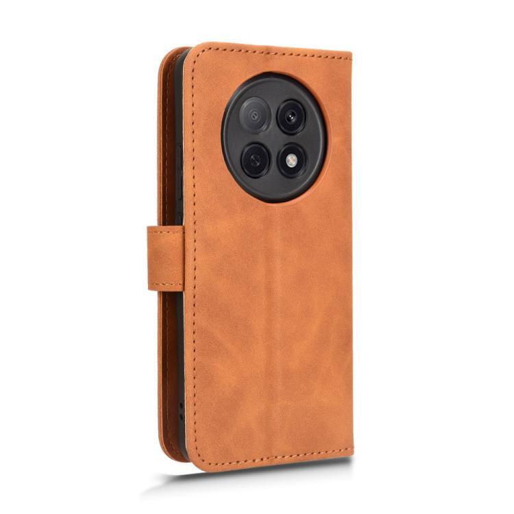 For OPPO F29 Pro Skin Feel Magnetic Flip Leather Phone Case