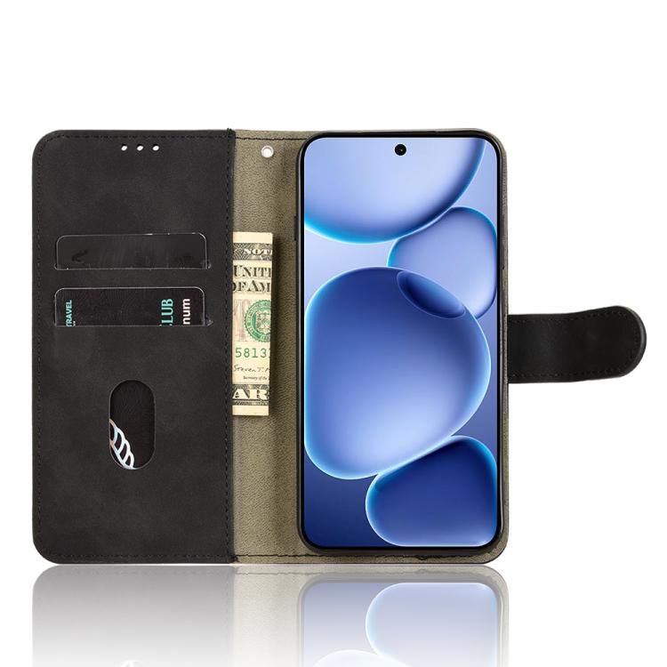 For OPPO Find X8s 5G Skin Feel Magnetic Flip Leather Phone Case
